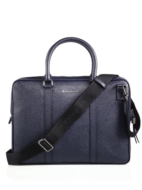 Burberry leather briefcase for men